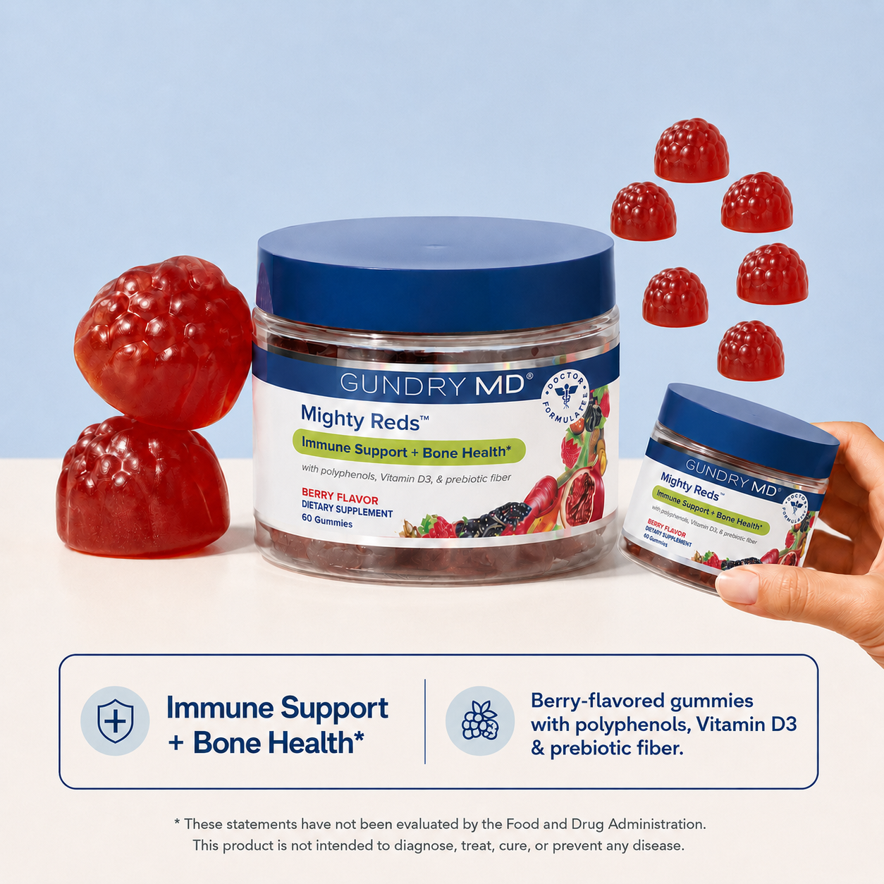 Gundry MD Mighty Reds gummies